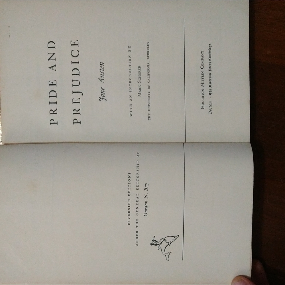 1956 Pride And Prejudice By:Jane Austen - Picture 2 of 8